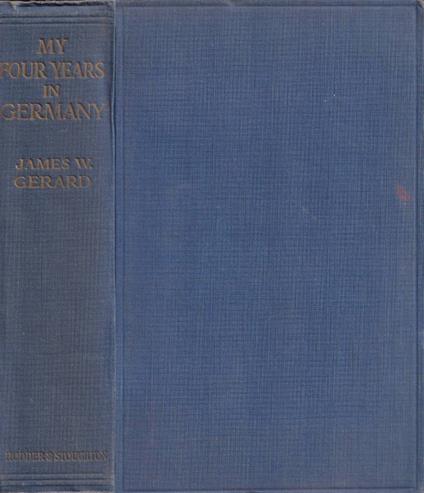 My four years in Germany - copertina