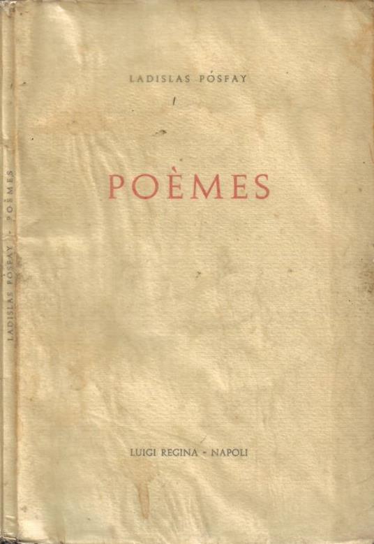 Poèmes - copertina