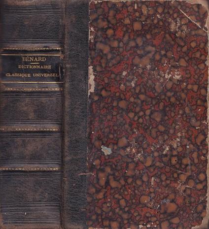 Dictionnaire classique universel - copertina