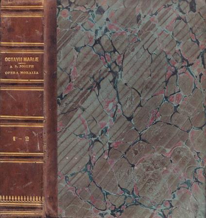 A S. Joseph tusculani, tomo I e II - copertina