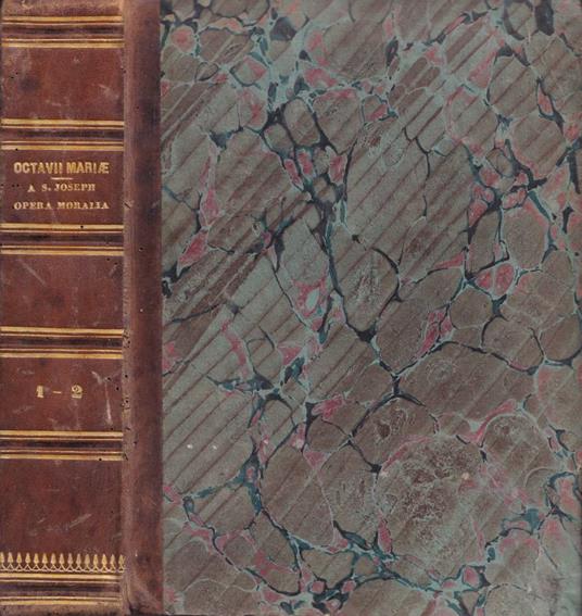 A S. Joseph tusculani, tomo I e II - copertina