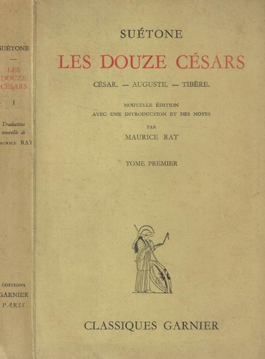 Les douze Césars Tomo I - copertina