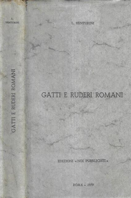 Gatti e ruderi romani - copertina