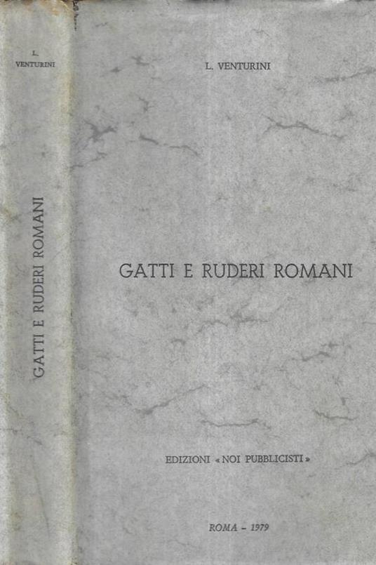 Gatti e ruderi romani - copertina