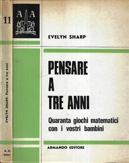 Pensare a tre anni - copertina
