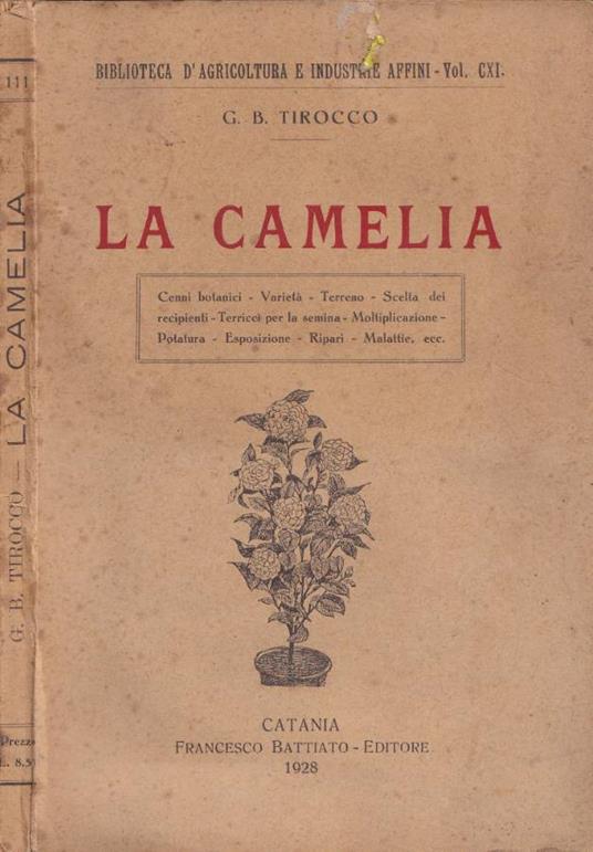 La camelia - copertina