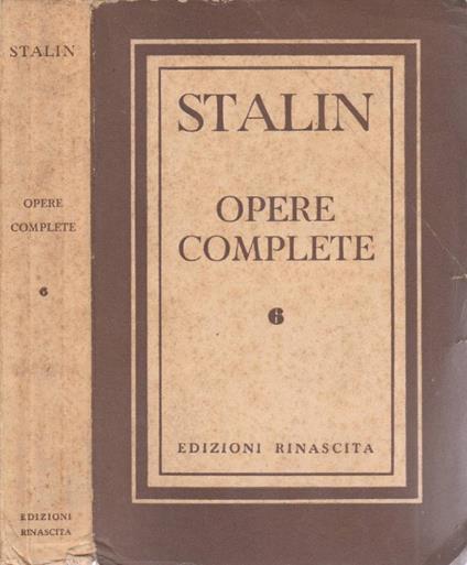 Opere complete vol 6 - copertina