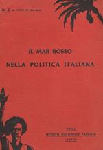 Il Mar Rosso nella politica italiana