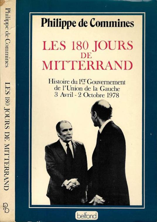 Les 180 jours de Mitterrand - copertina