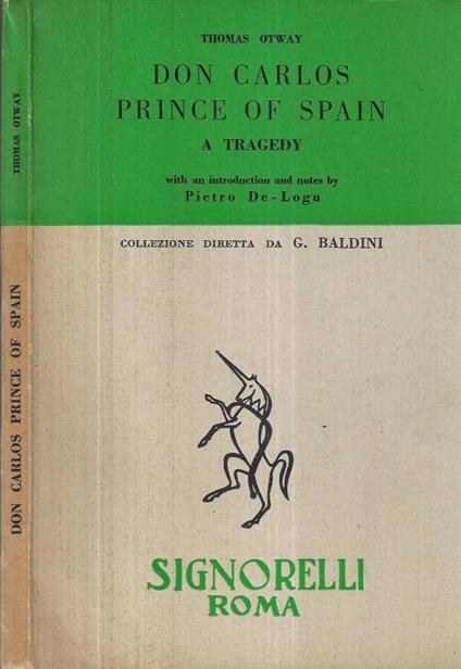 Don Carlos Prince of Spain - copertina