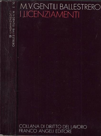 I licenziamenti - copertina