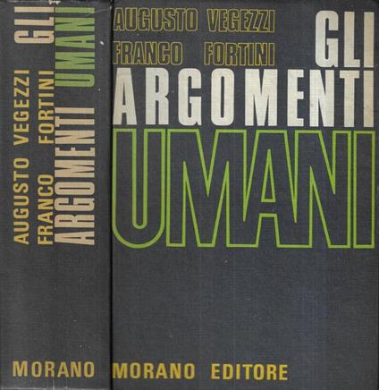 Gli argomenti umani - copertina