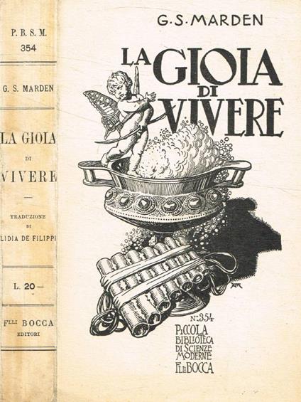 La gioia di vivere - copertina