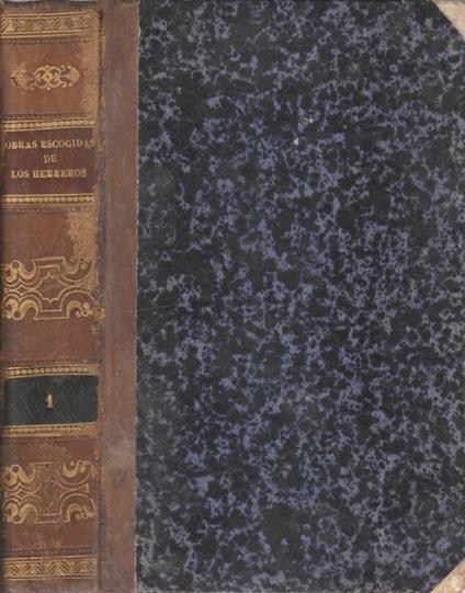 Obras Escogidas tomo I - copertina