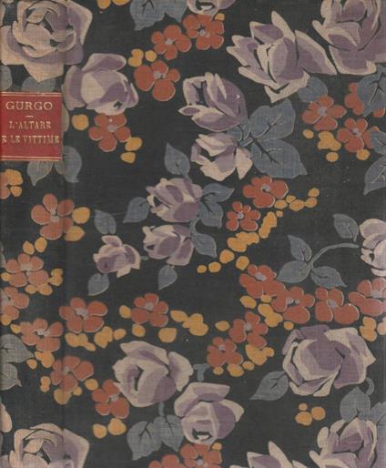 L' altare e le vittime - copertina