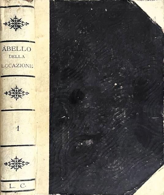 Della locazione, vol. I - Luigi Abello - copertina