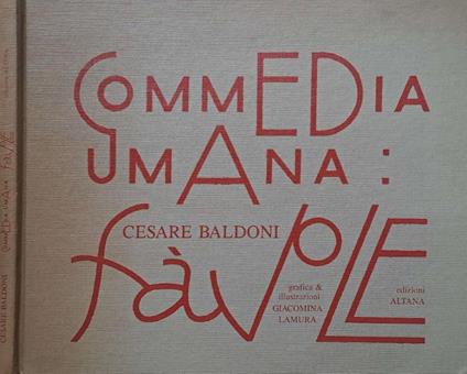 Commedia umana: favole - Cesare Baldoni - copertina