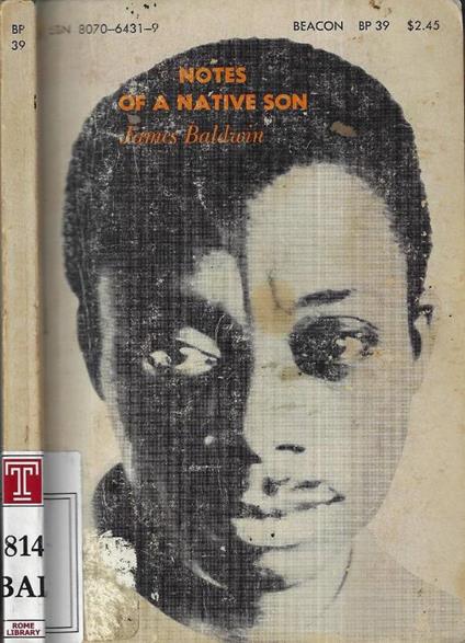 Notes of a native son - James Baldwin - copertina