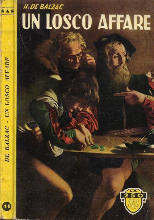 Un losco affare - Honoré de Balzac - copertina