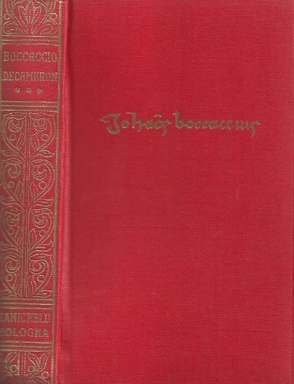Decameron. Volume III - Giovanni Boccaccio - copertina