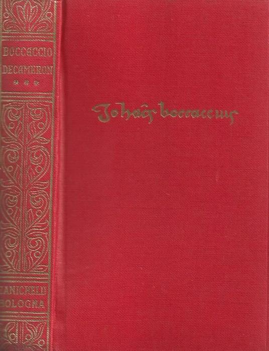 Decameron. Volume III - Giovanni Boccaccio - copertina