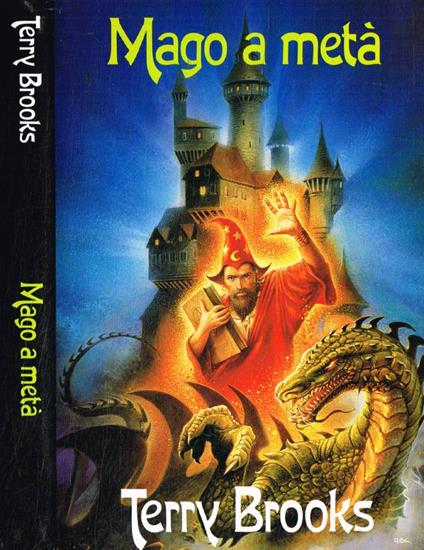 Mago a metà - Terry Brooks - copertina