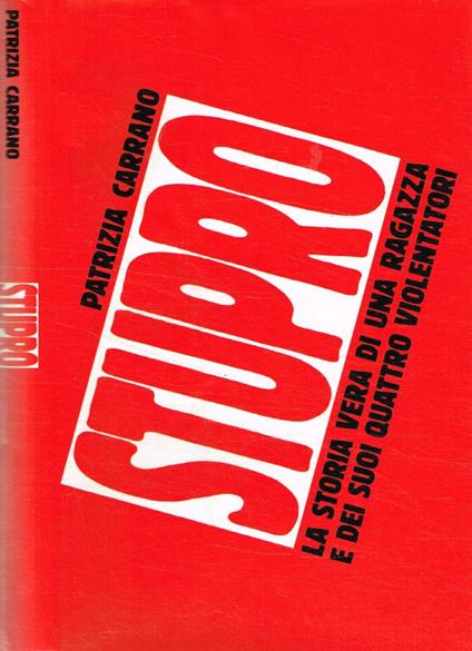 Stupro - Patrizia Carrano - copertina