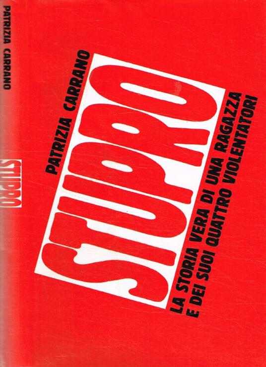 Stupro - Patrizia Carrano - copertina