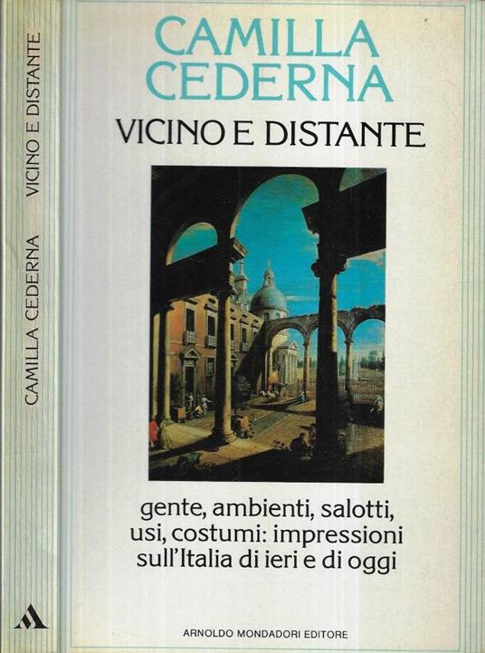 Vicino e distante - Camilla Cederna - copertina