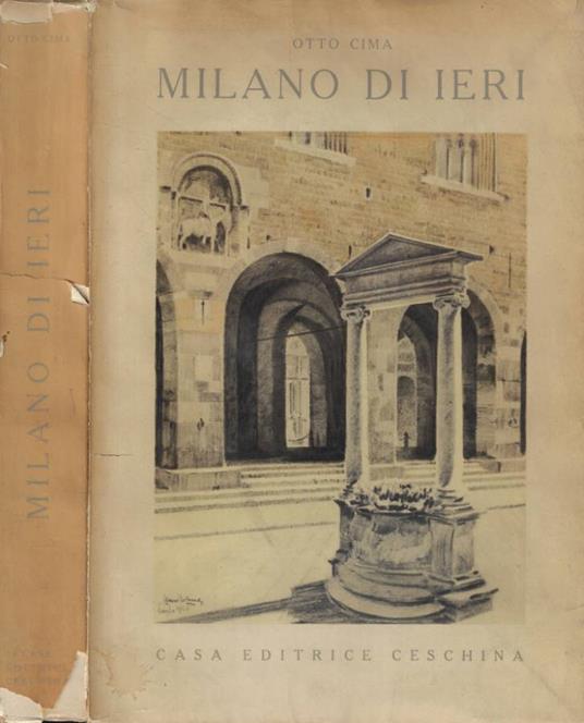 Milano di ieri - Otto Cima - copertina