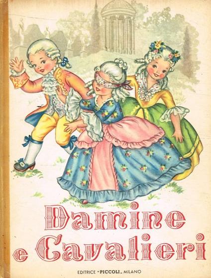 Damine e cavalieri - Jolanda Colombini Monti - copertina