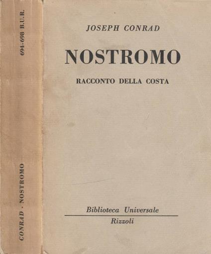 Nostromo - Joseph Conrad - copertina