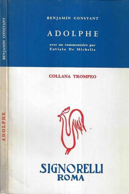 Adolphe - Benjamin Constant - copertina