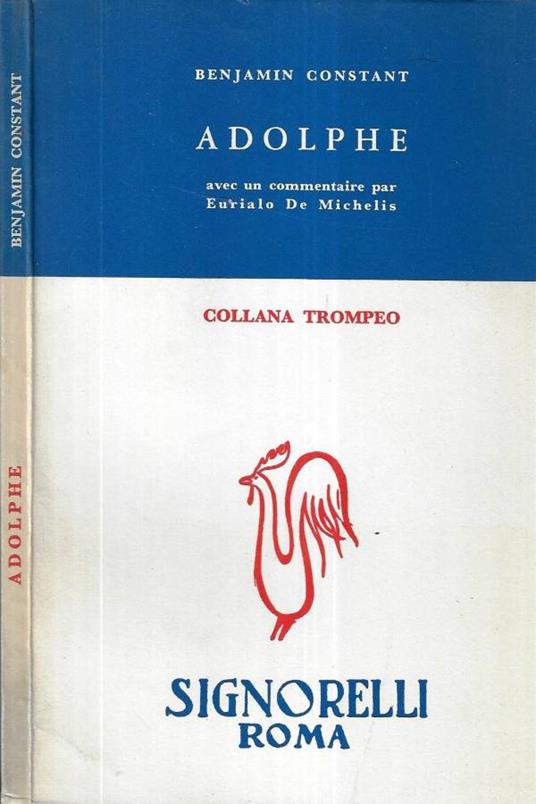 Adolphe - Benjamin Constant - copertina