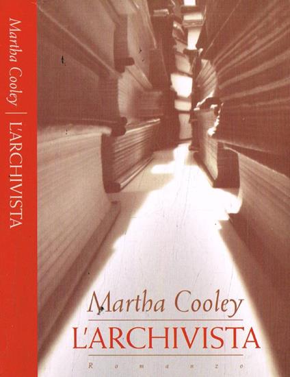 L' archivista - Martha Cooley - copertina