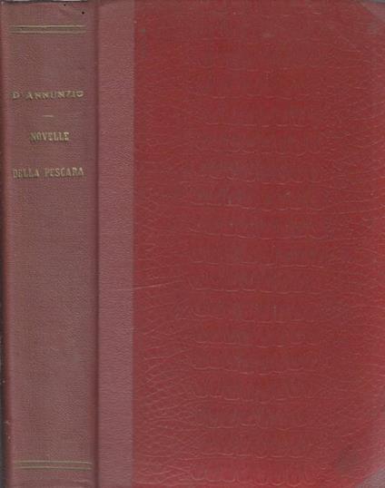 Novelle della Pescara - Gabriele D'Annunzio - copertina
