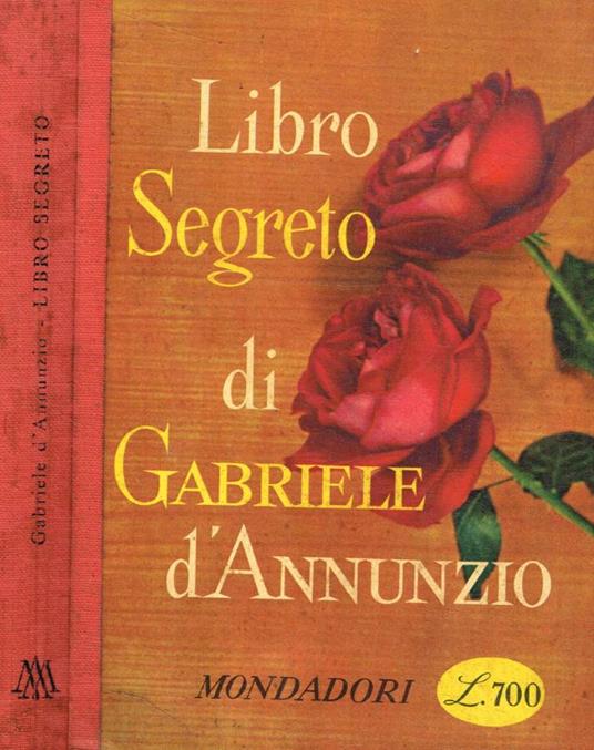Libro segreto - Gabriele D'Annunzio - copertina