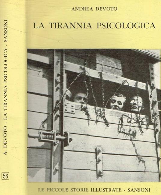 La tirannia psicologica - Andrea Devoto - copertina