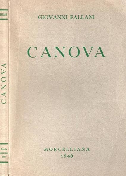 Canova - Giovanni Fallani - copertina
