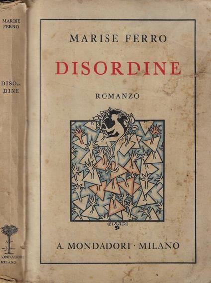 Disordine - Marise Ferro - copertina
