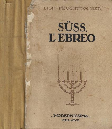 Suss, l'ebreo - Lion Feuchtwanger - copertina