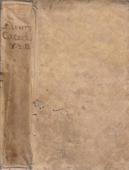 Catechismo istorico - Claudio Fleury - copertina