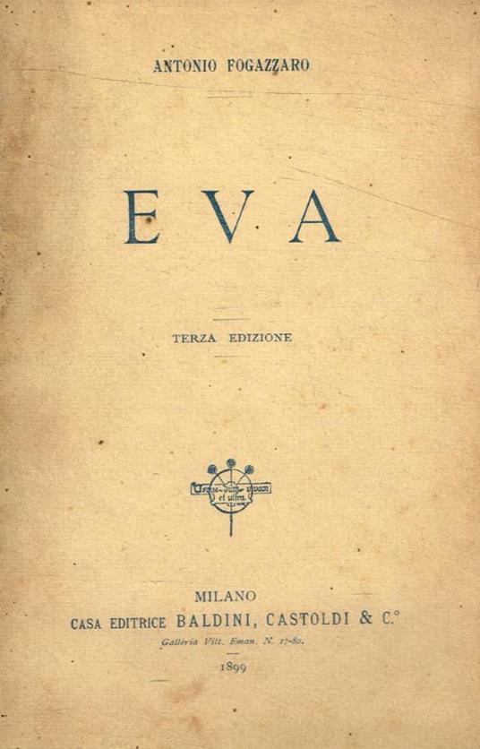 Eva - Antonio Fogazzaro - copertina