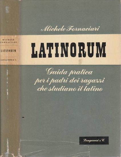 Latinorum - Michele Fornaciari - copertina