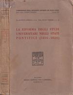 La riforma degli studi universitari negli Stati Pontifici (1816-1824)