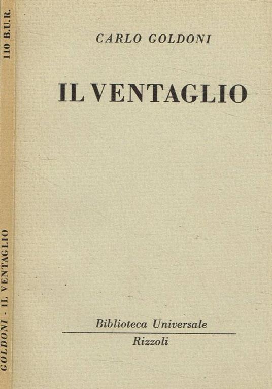 Il ventaglio - Carlo Goldoni - copertina