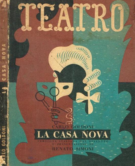 La casa nova - Carlo Goldoni - copertina
