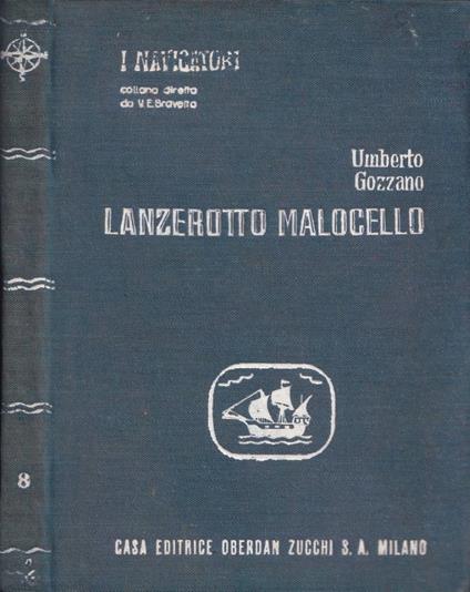 Lanzerotto malocello - Umberto Gozzano - copertina