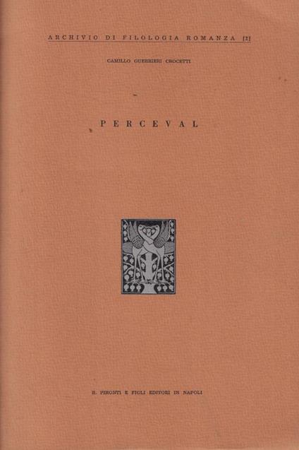 Perceval - Camillo Guerrieri Crocetti - copertina