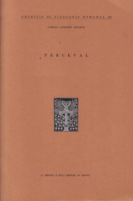 Perceval - Camillo Guerrieri Crocetti - copertina